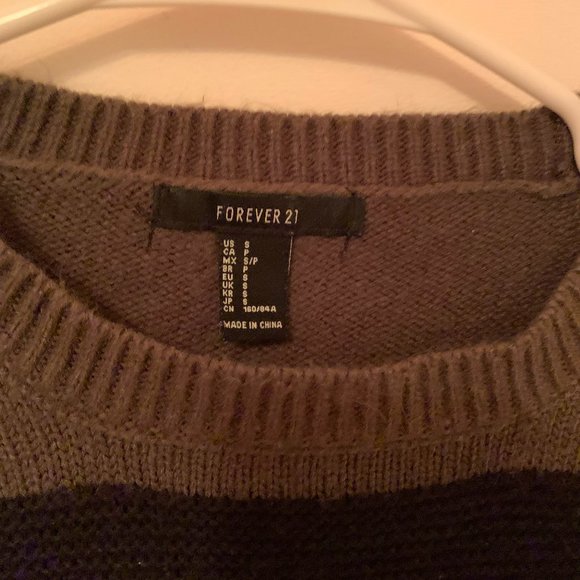 Striped Long-Sleeved Sweater - Picture 2 of 2